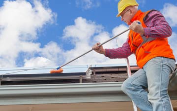 Clayton soft wash roof cleaning