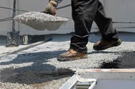 find rated Clayton flat roofing replacement companies